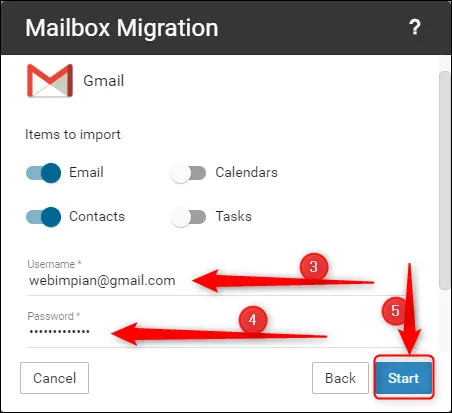 Mailbox Migration