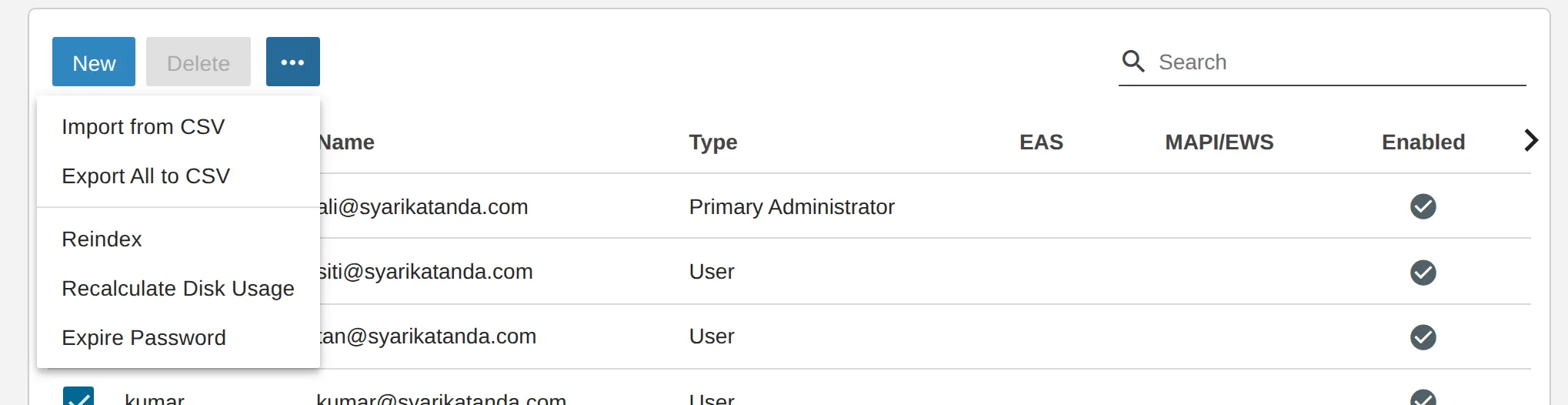 Accounts, Impersonate User